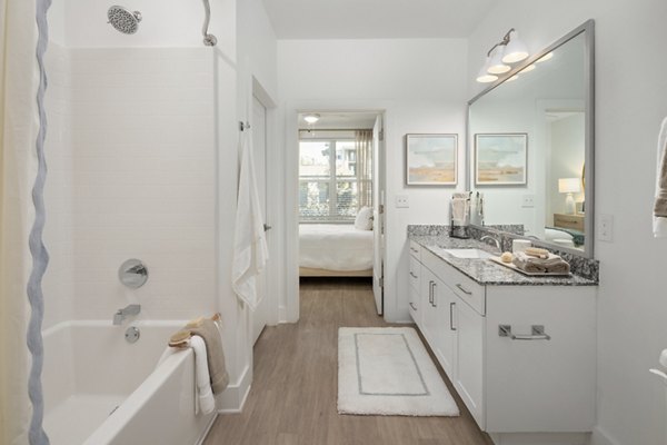 bathroom at Render Covington Apartments 