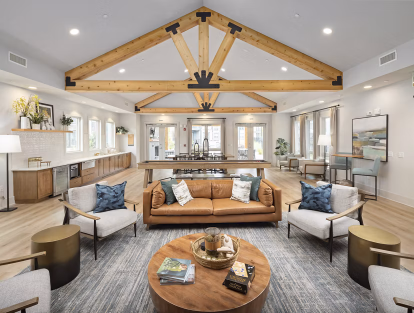 clubhouse at Render Covington Apartments 