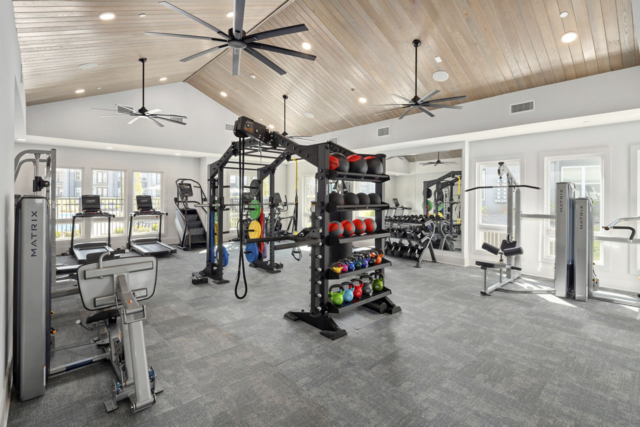 Gym at Render Covington (1 of 4)