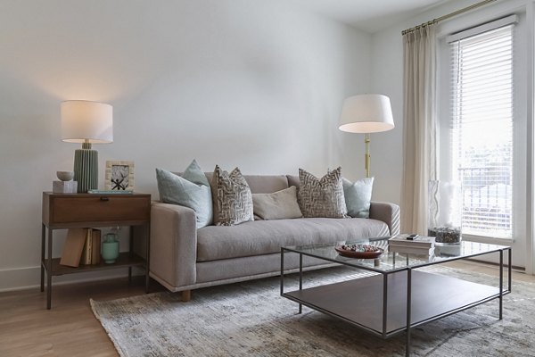 living room at Render Covington Apartments