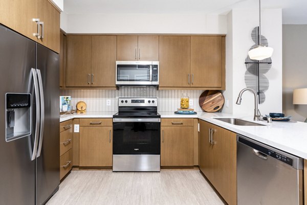 kitchen at Avenida Palm Desert Apartments 