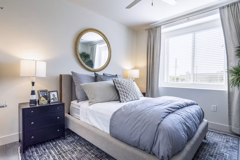 bedroom at Allaso Vineyards Apartments