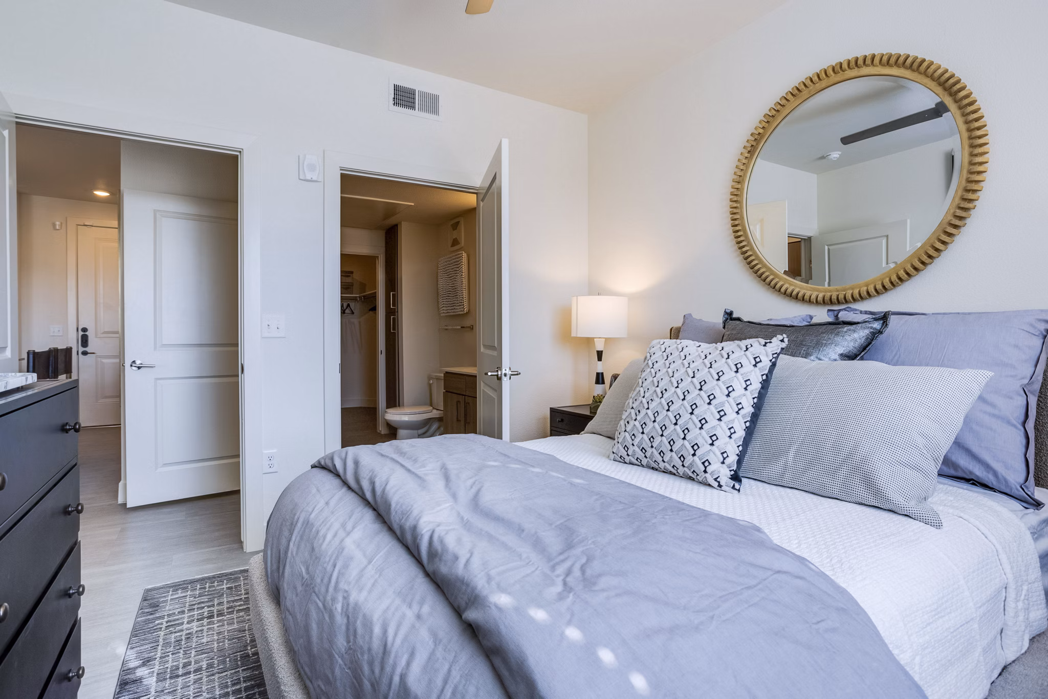 bedroom at Allaso Vineyards Apartments