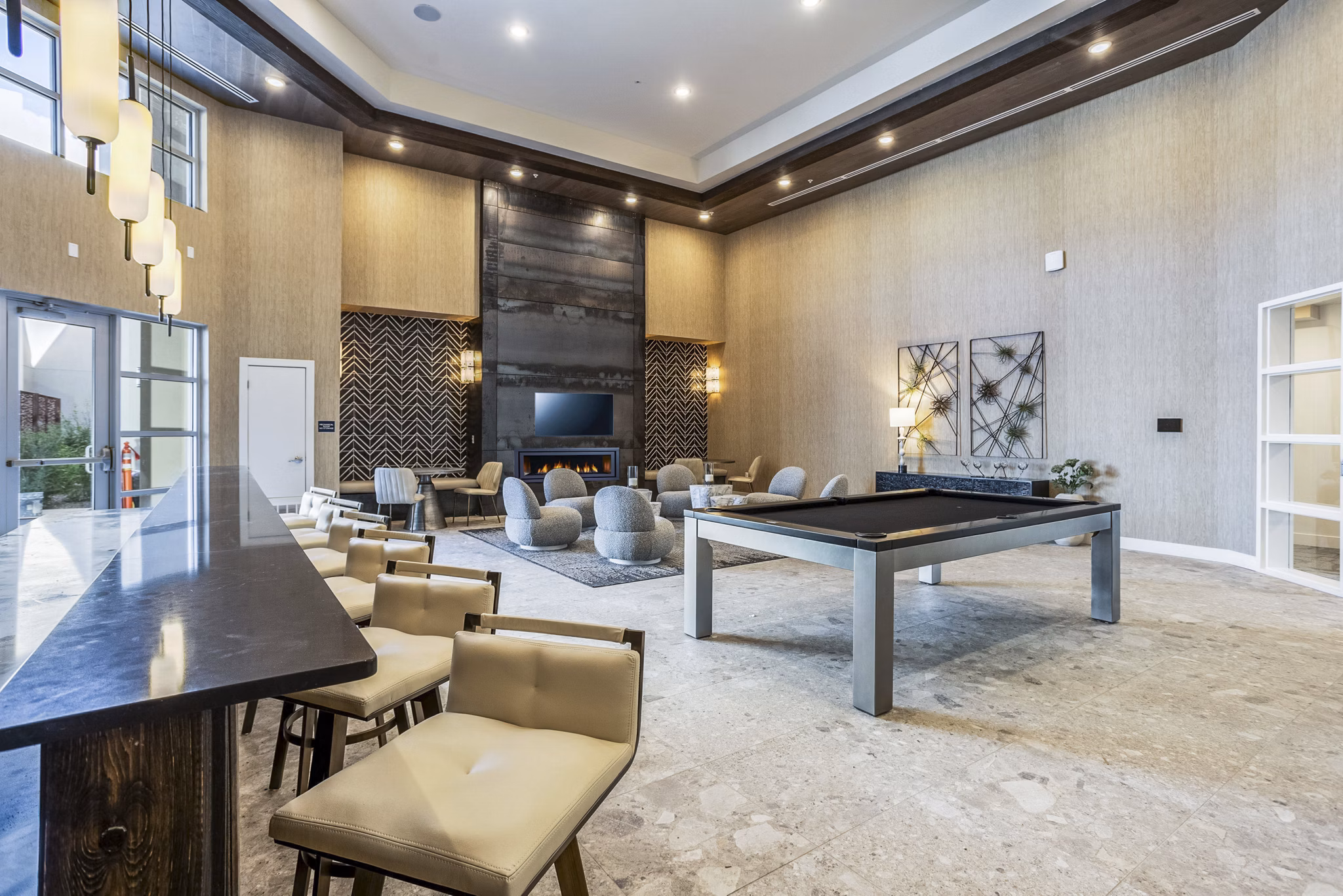 clubhouse at Allaso Vineyards Apartments