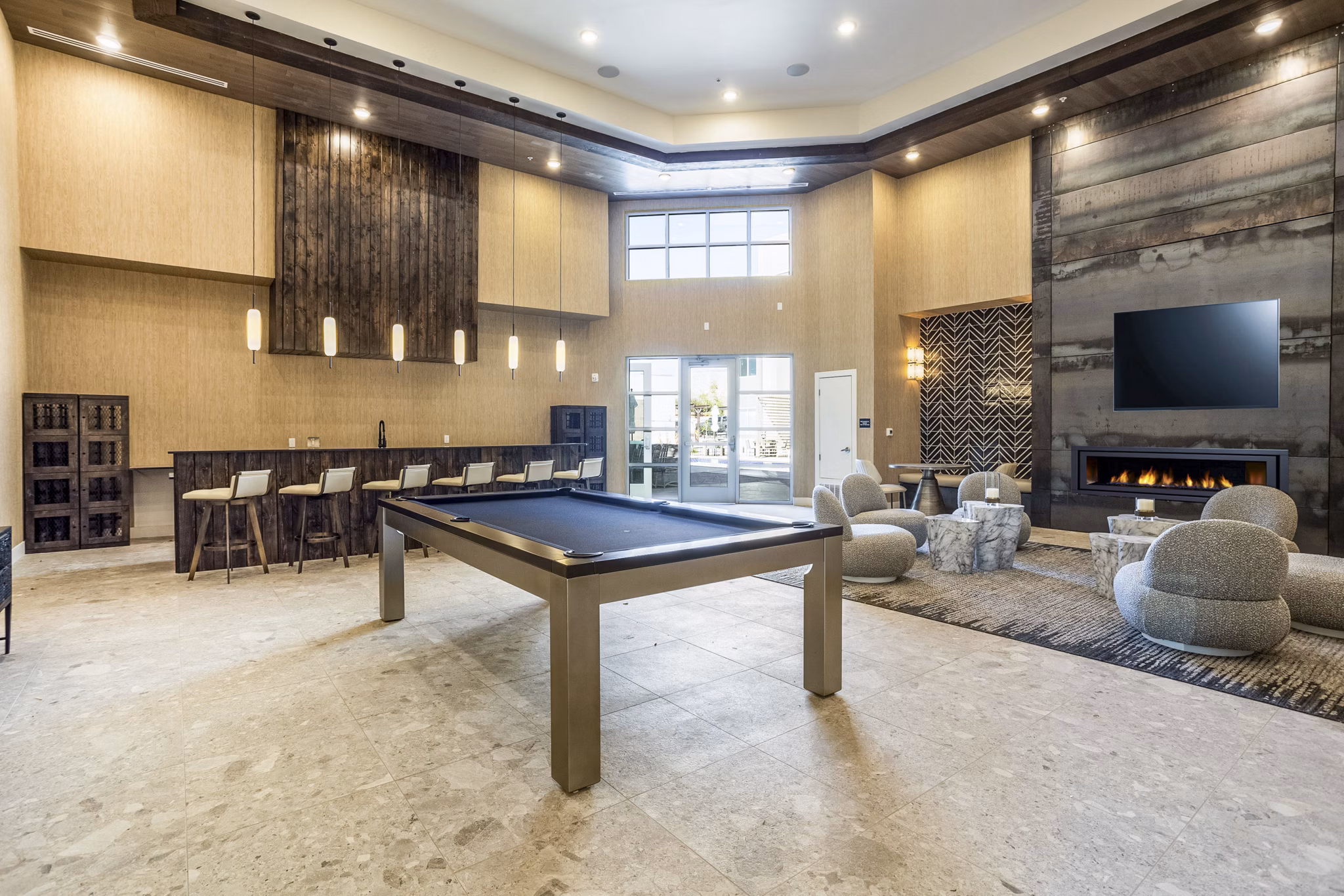 clubhouse at Allaso Vineyards Apartments