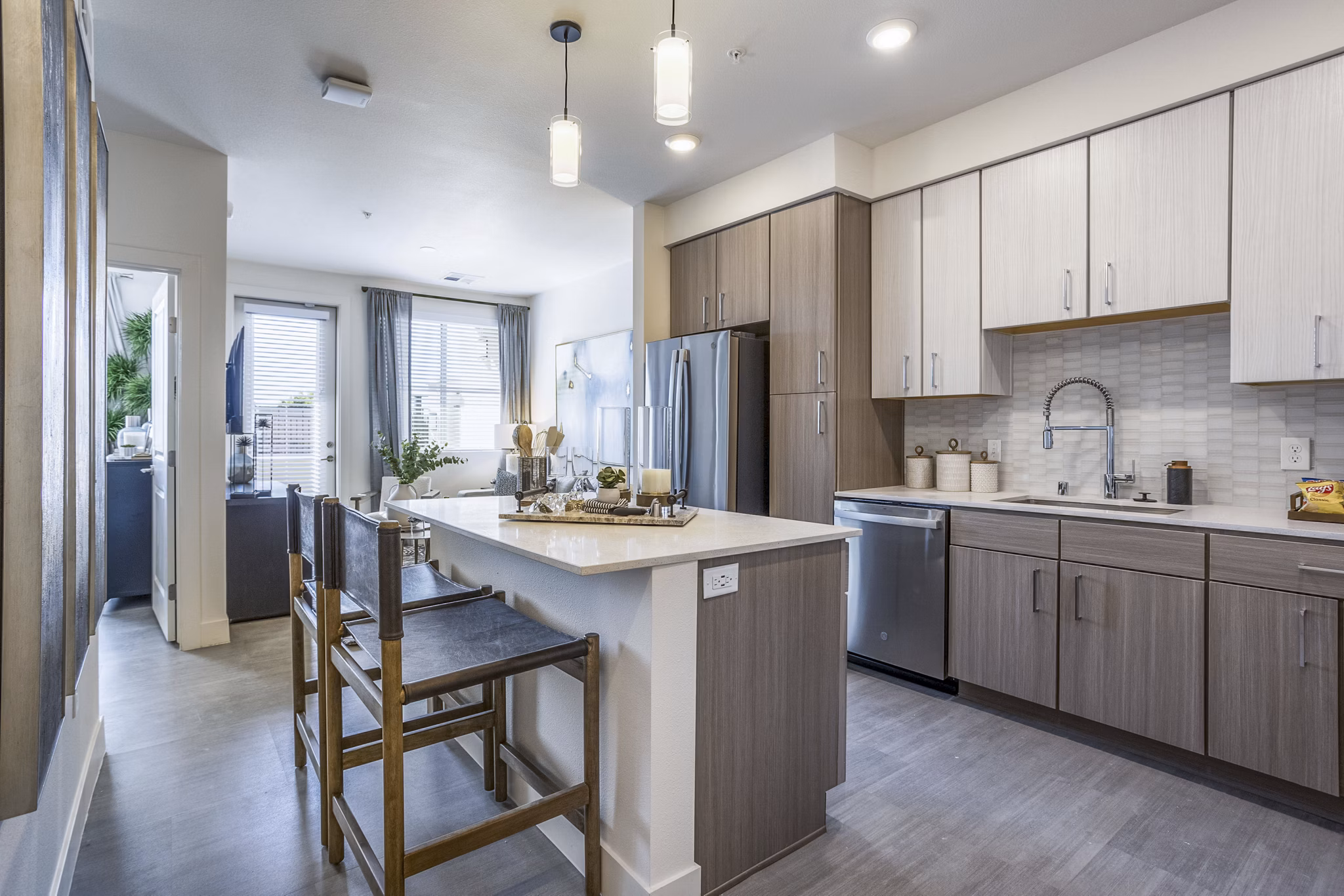 kitchen at Allaso Vineyards Apartments