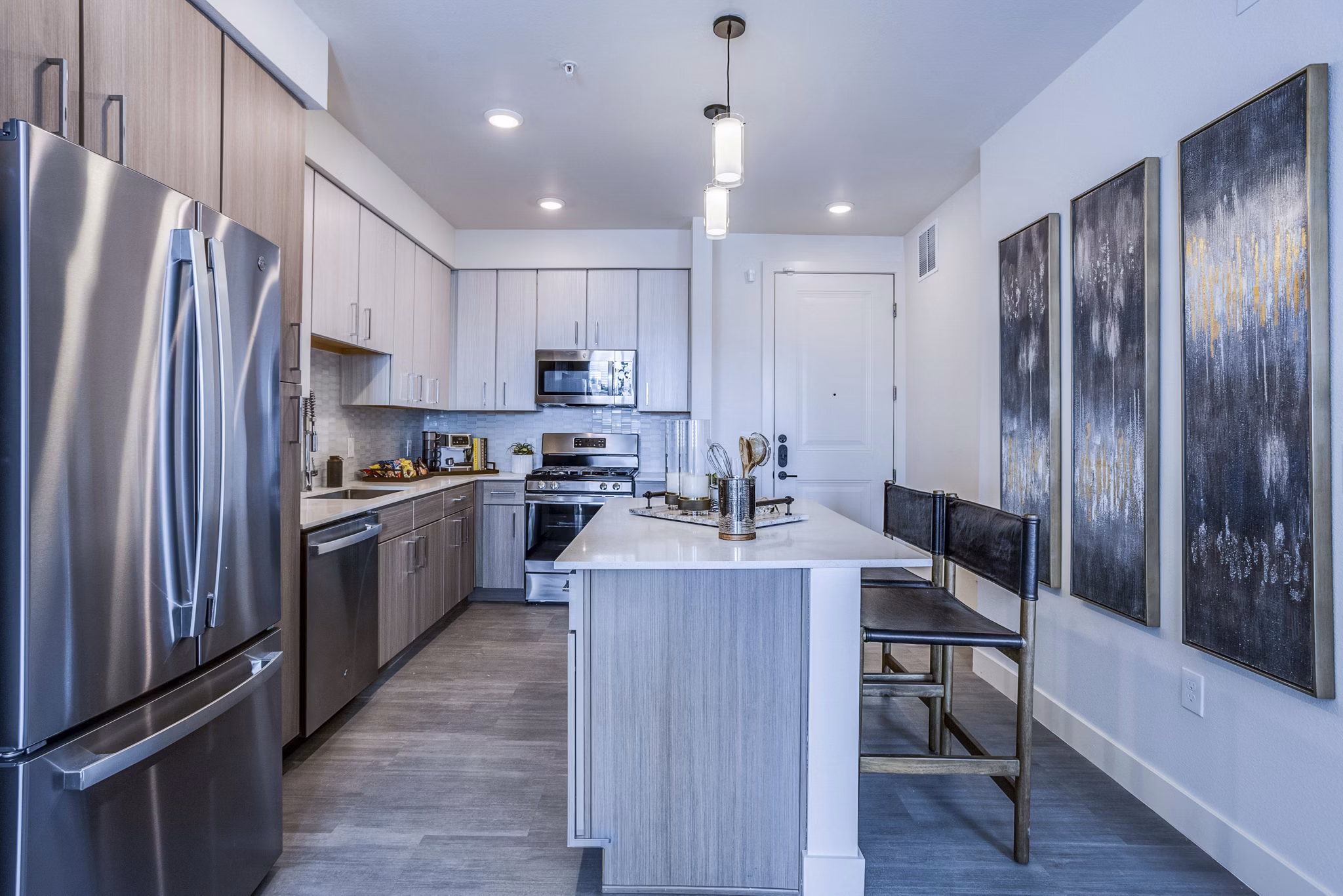 kitchen at Allaso Vineyards Apartments