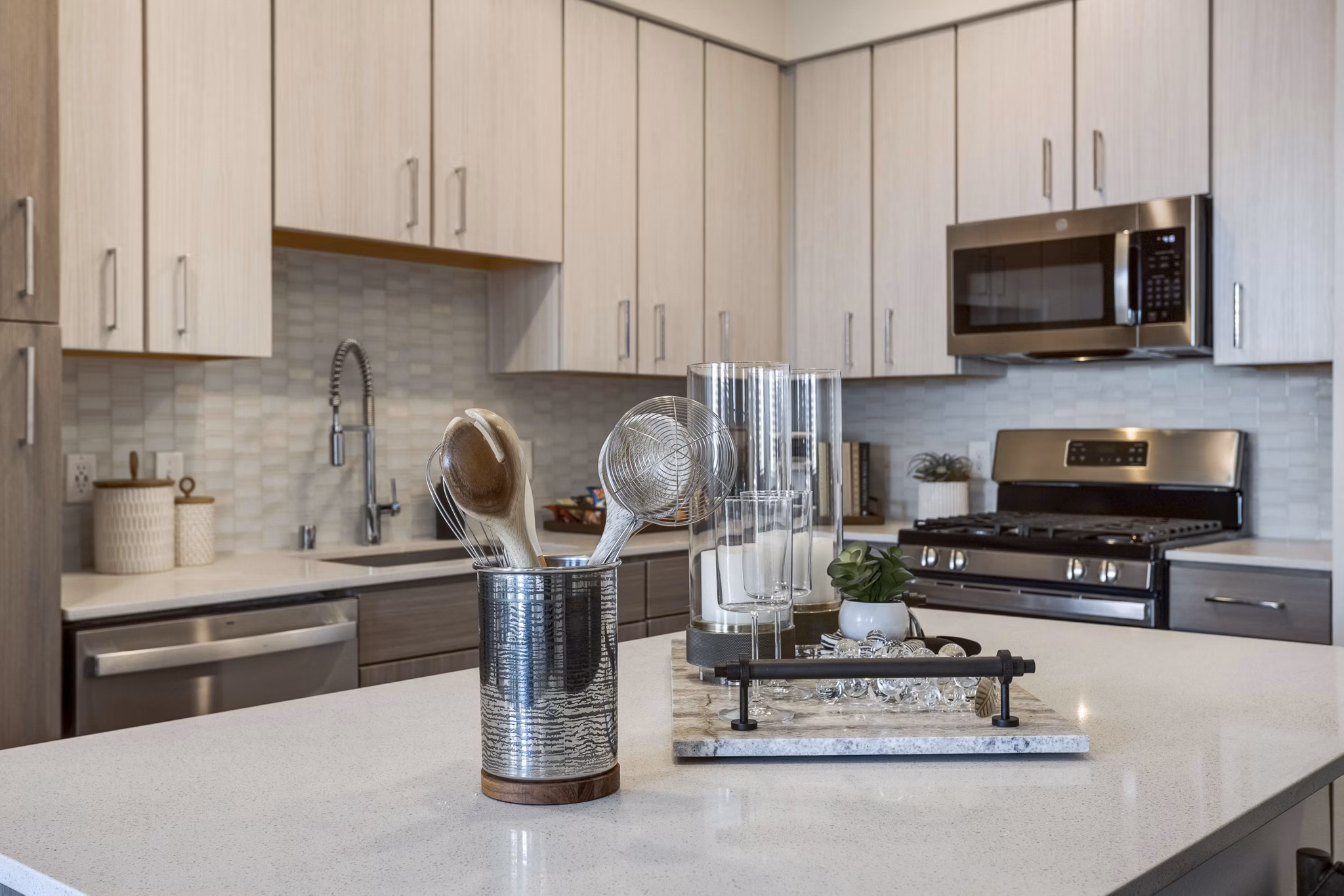 kitchen at Allaso Vineyards Apartments