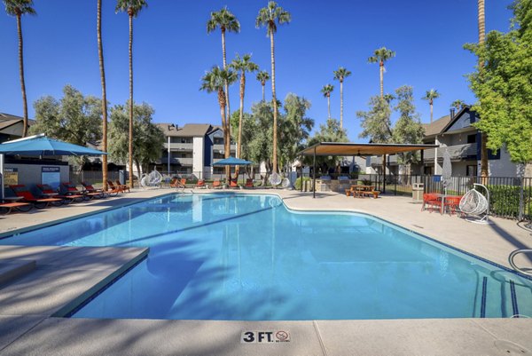 pool at The Julia Apartments