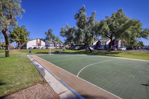 sport court at The Julia Apartments
