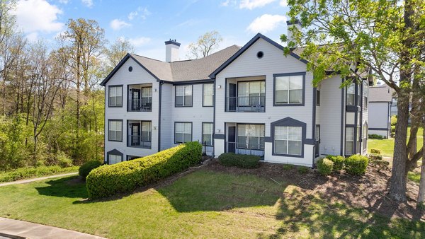 Madison at Adams Farm: Elegant of luxury apartments in Greensboro, featuring lush landscaping and modern architecture
