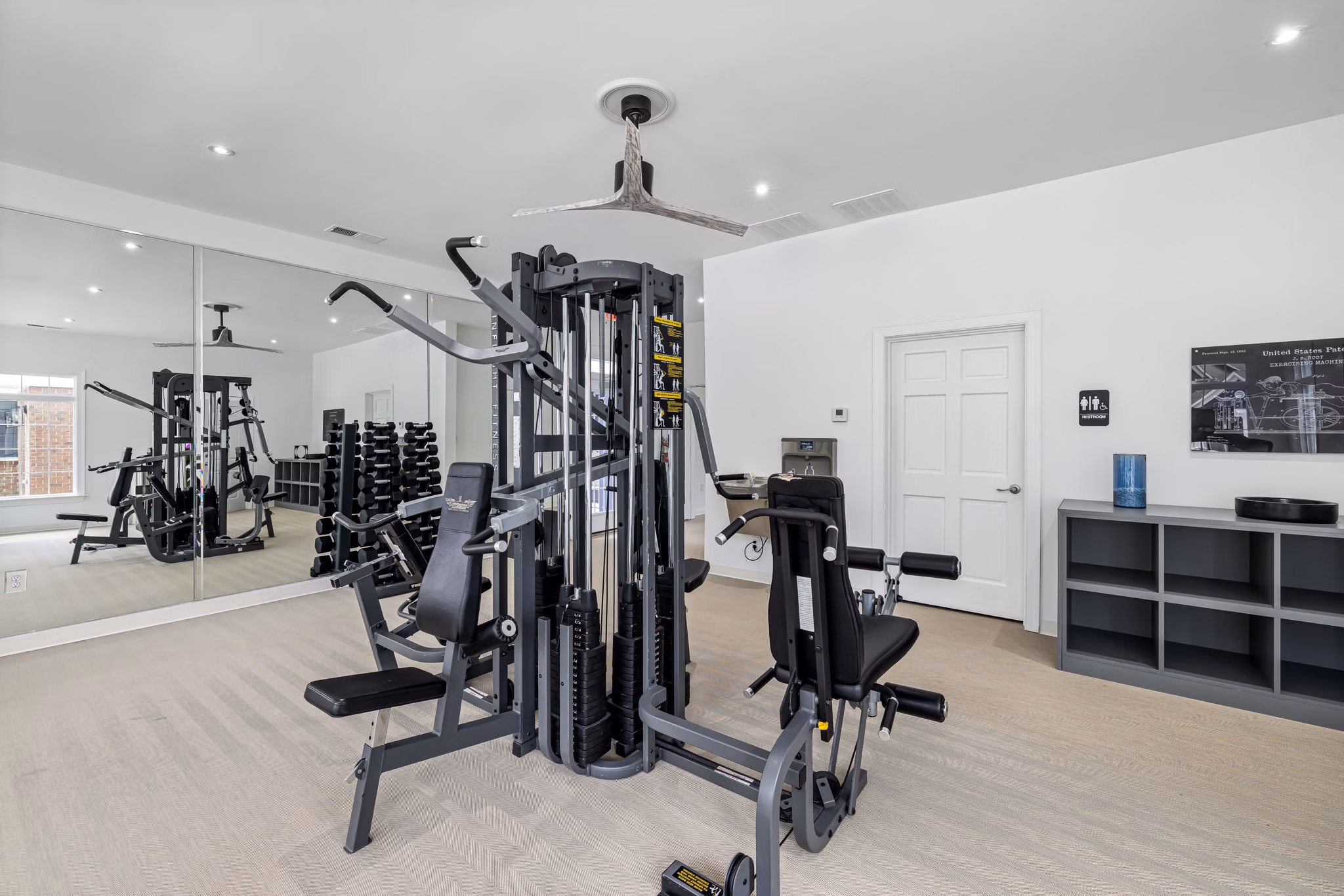 State-of-the-art fitness center with modern equipment at Mariners Crossing Apartments, ideal for an active lifestyle and wellness
