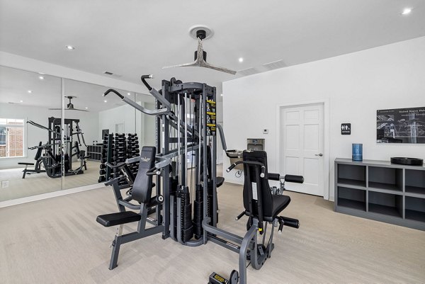 fitness center at Mariners Crossing Apartments