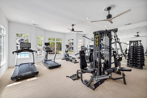 fitness center at Mariners Crossing Apartments