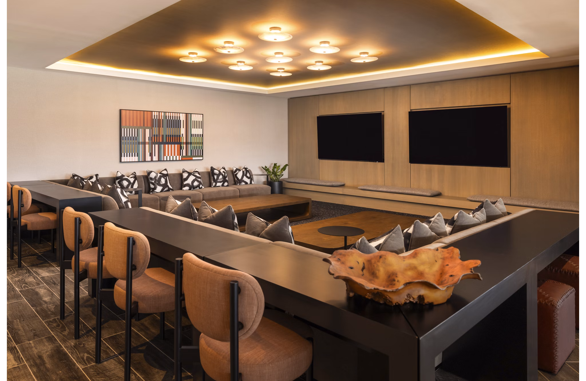 clubhouse at Forge Apartments