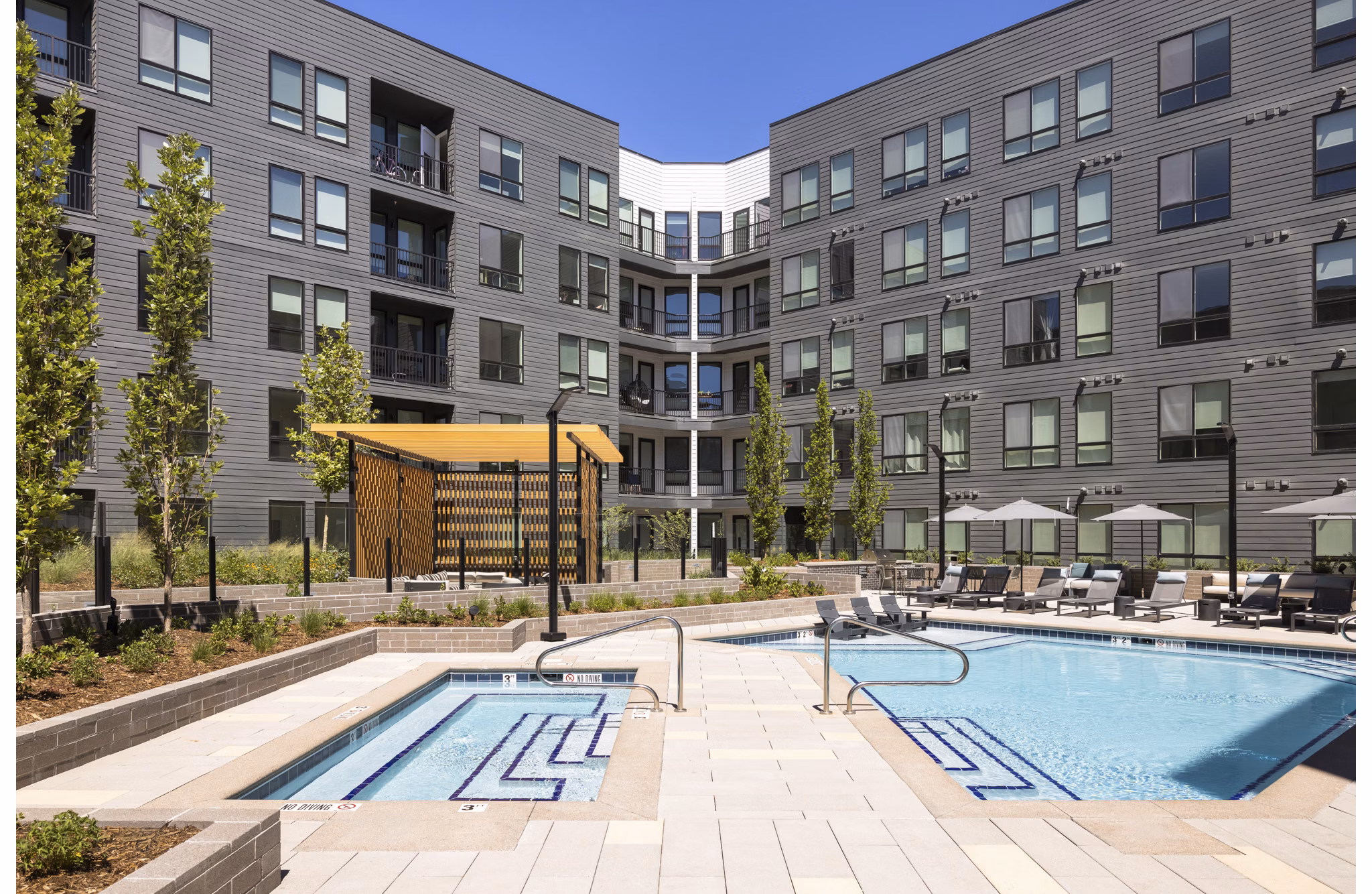 pool at Forge Apartments