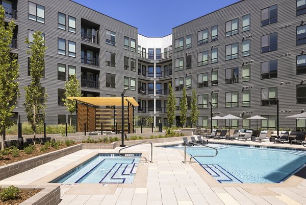 pool at Forge Apartments