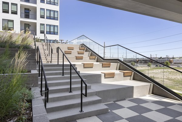 recreational area at Forge Apartments