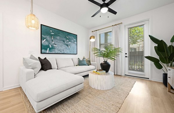 living room at Marlowe Gateway Apartments