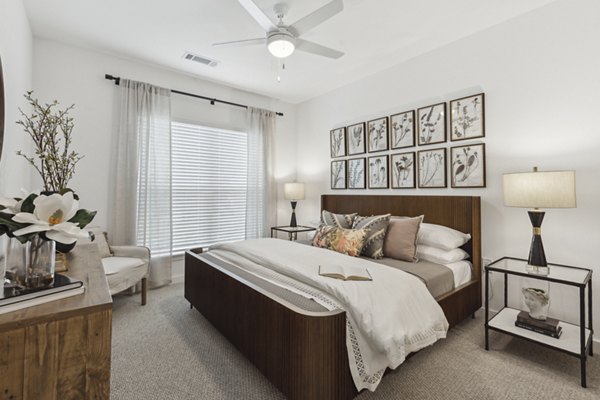 bedroom at Everleigh Deerfield Apartments 