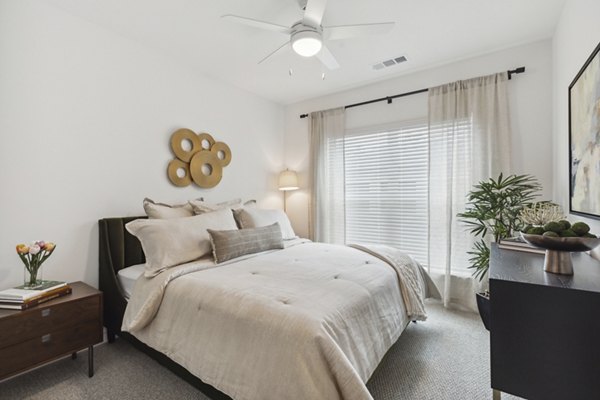 bedroom at Everleigh Deerfield Apartments 