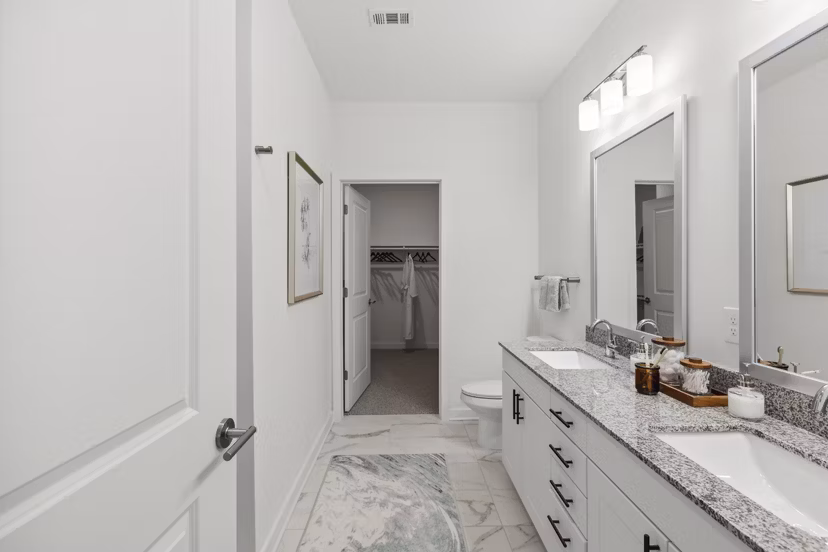 bathroom at Everleigh Deerfield Apartments 
