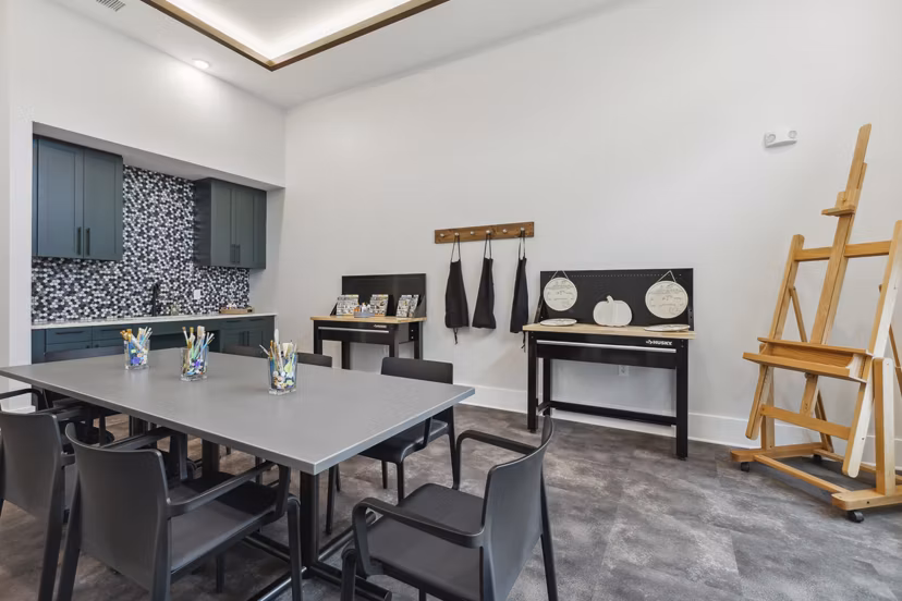clubhouse at Everleigh Deerfield Apartments 