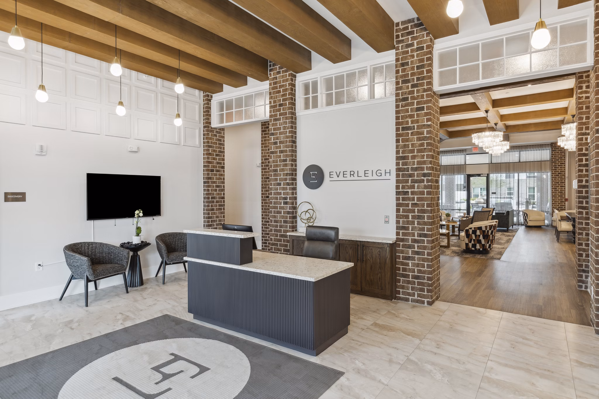 clubhouse at Everleigh Deerfield Apartments 