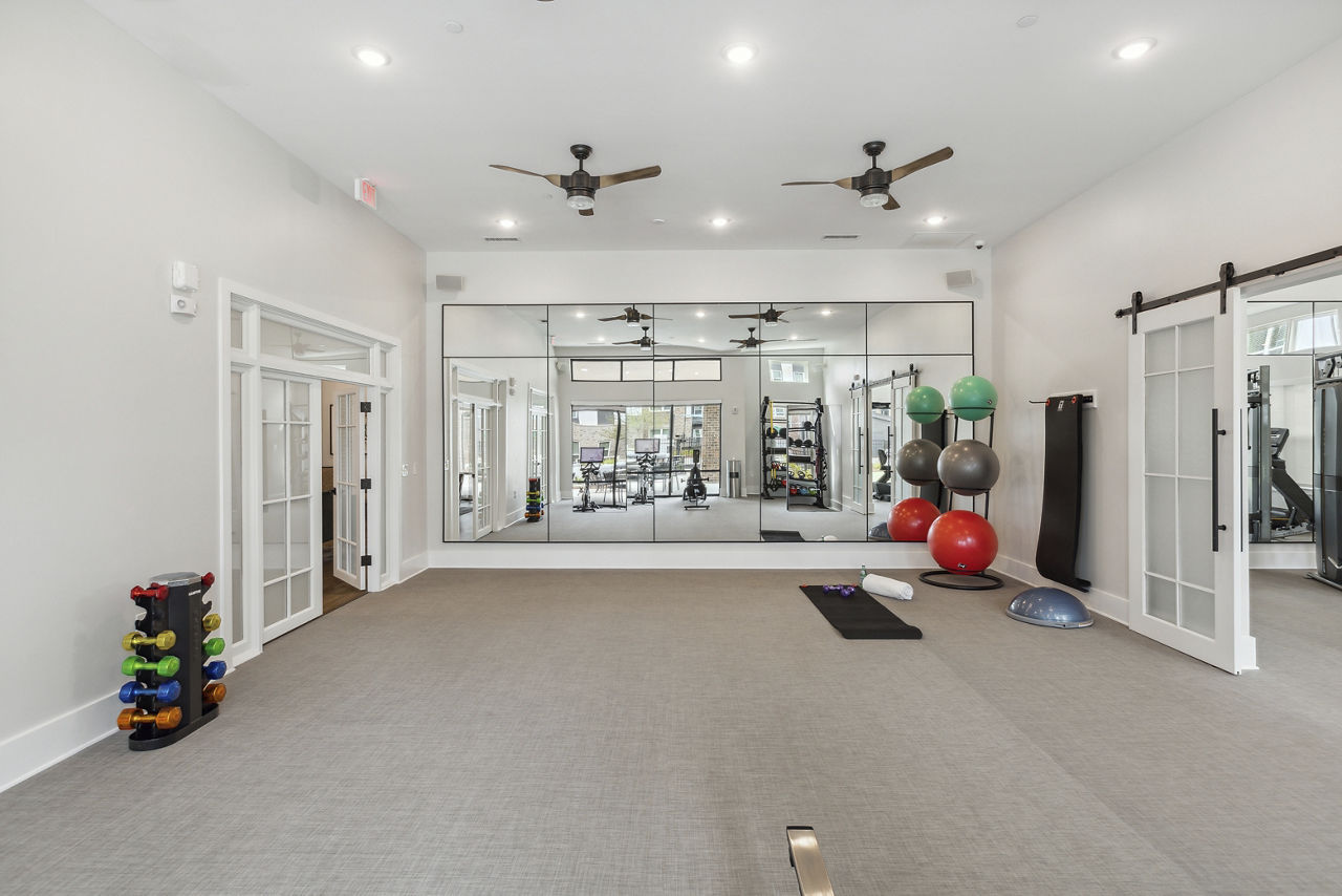 Gym at Everleigh Deerfield (1 of 2)