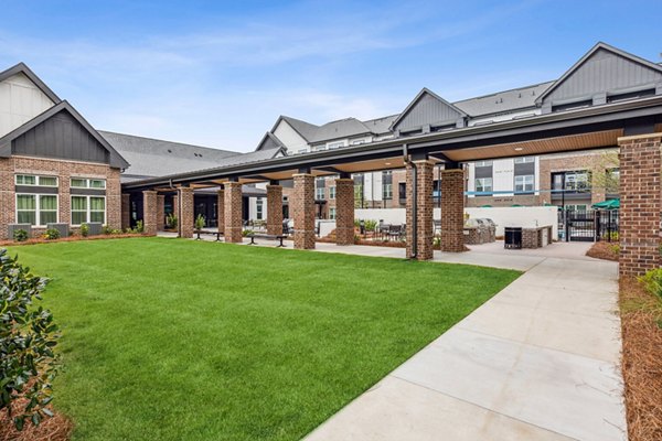 recreational area at Everleigh Deerfield Apartments 