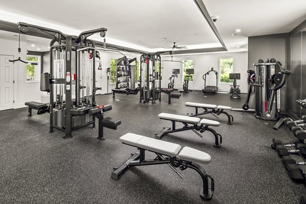 fitness center at Ashton Brook Apartments