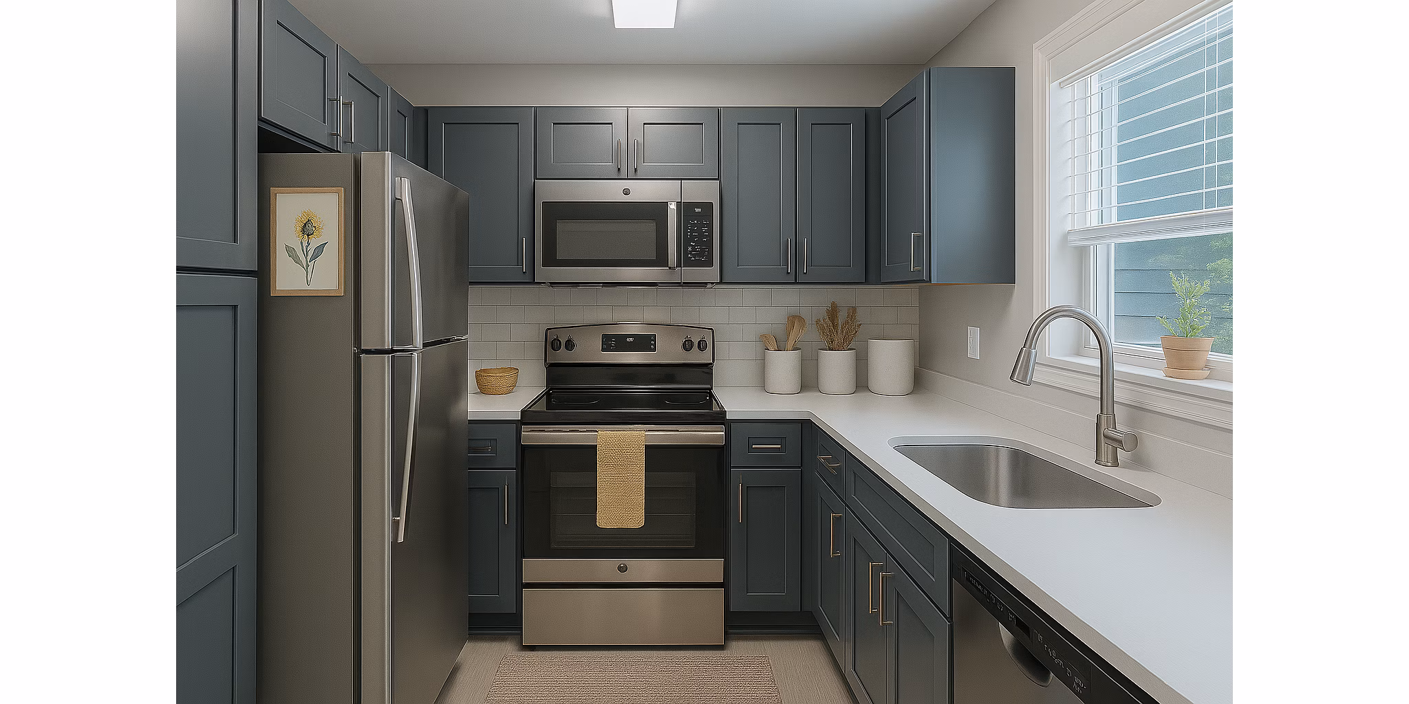 kitchen at Ashton Brook Apartments