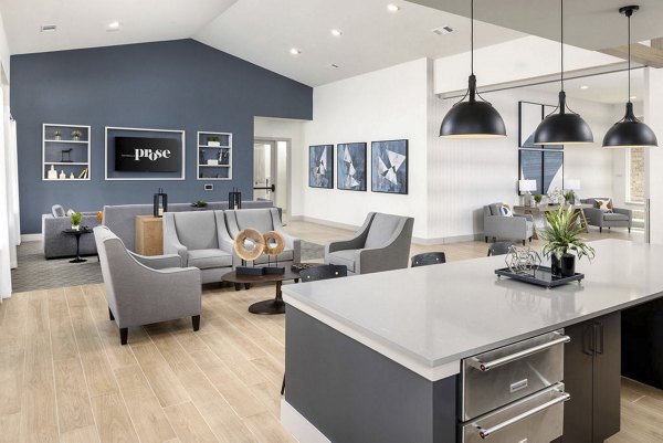 Clubhouse at Prose Cartersville: Modern community space with elegant furnishings and social areas in luxury apartment community