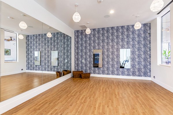 yoga studio at NOVEL Val Vista Apartments