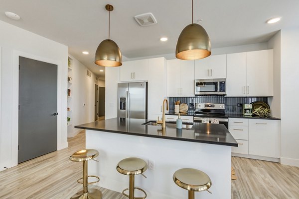 kitchen at NOVEL Val Vista Apartments