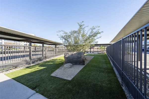 grill area/patio at NOVEL Val Vista Apartments