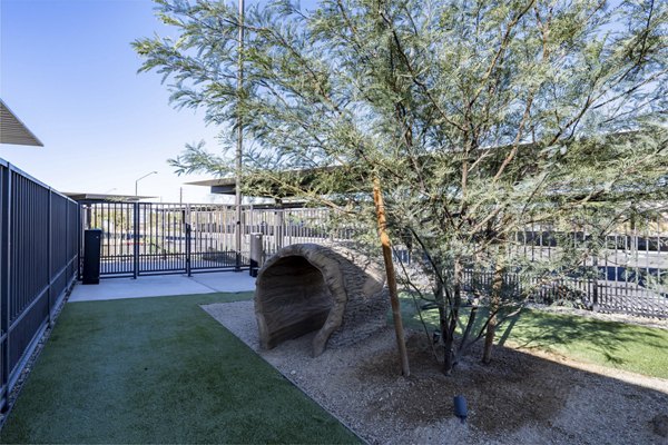 patio at NOVEL Val Vista Apartments