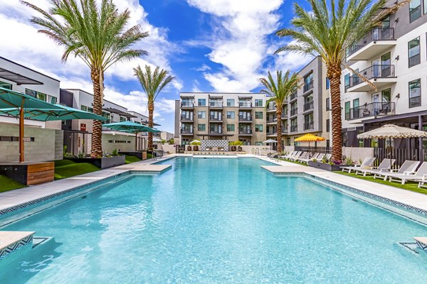 pool at NOVEL Val Vista Apartments