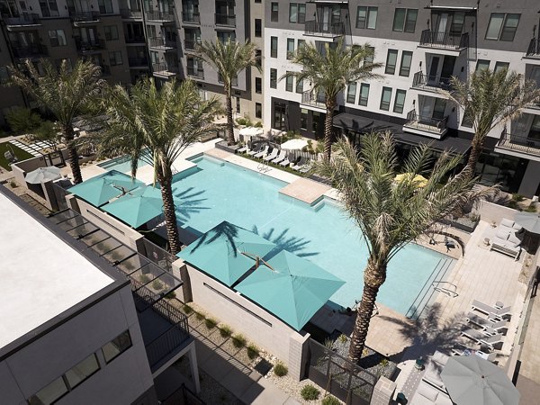 pool at NOVEL Val Vista Apartments 