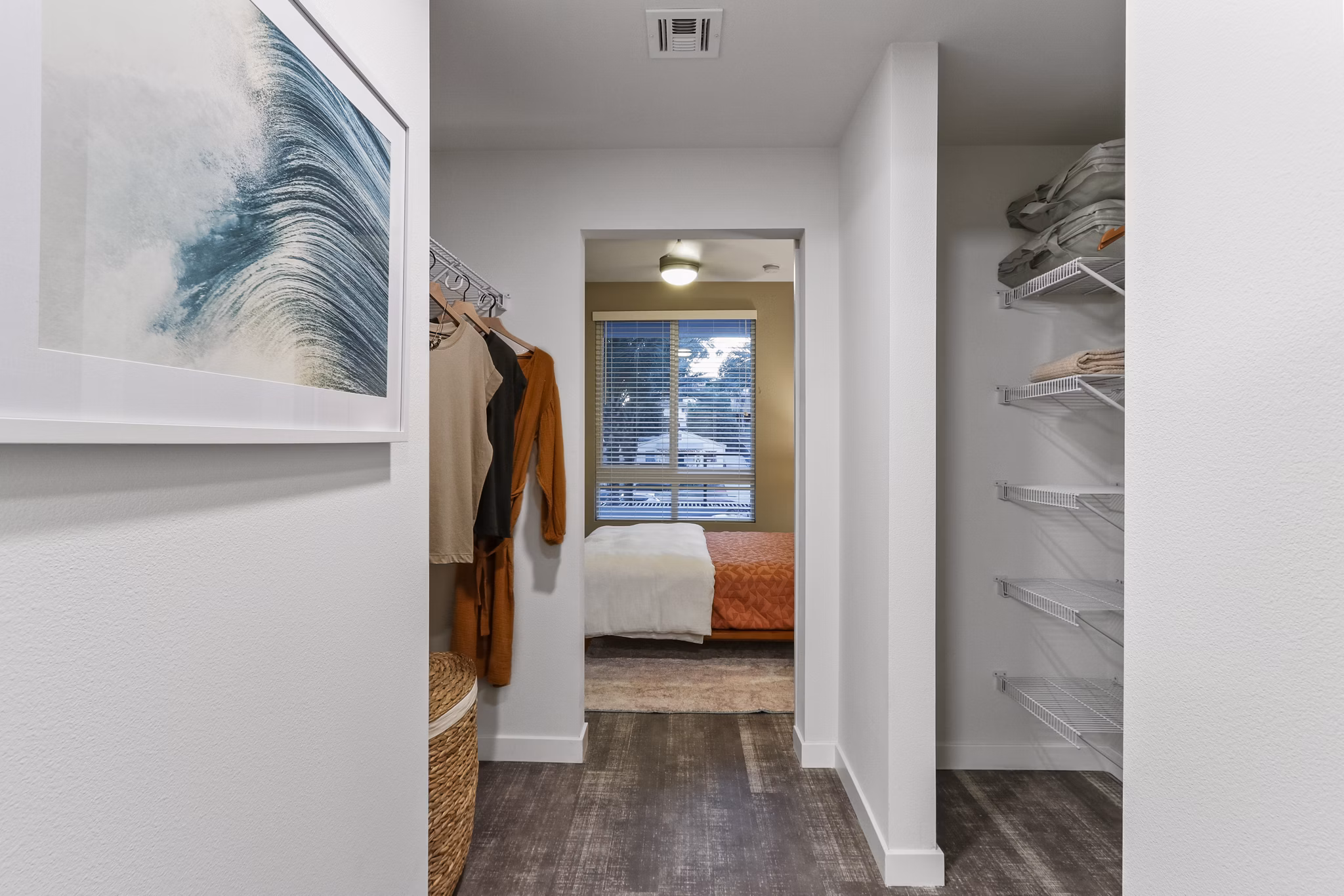 Closet at Array La Mesa Apartments