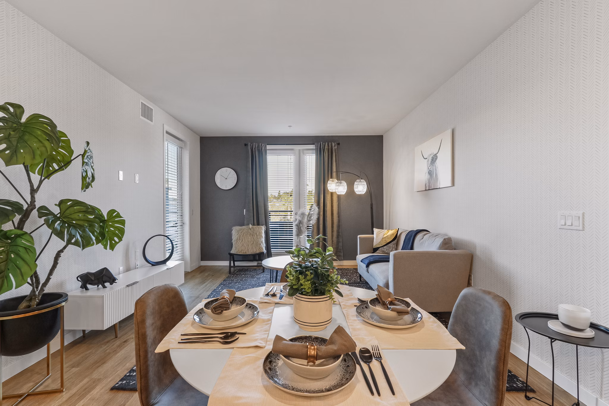 Dining Room at Array La Mesa Apartments