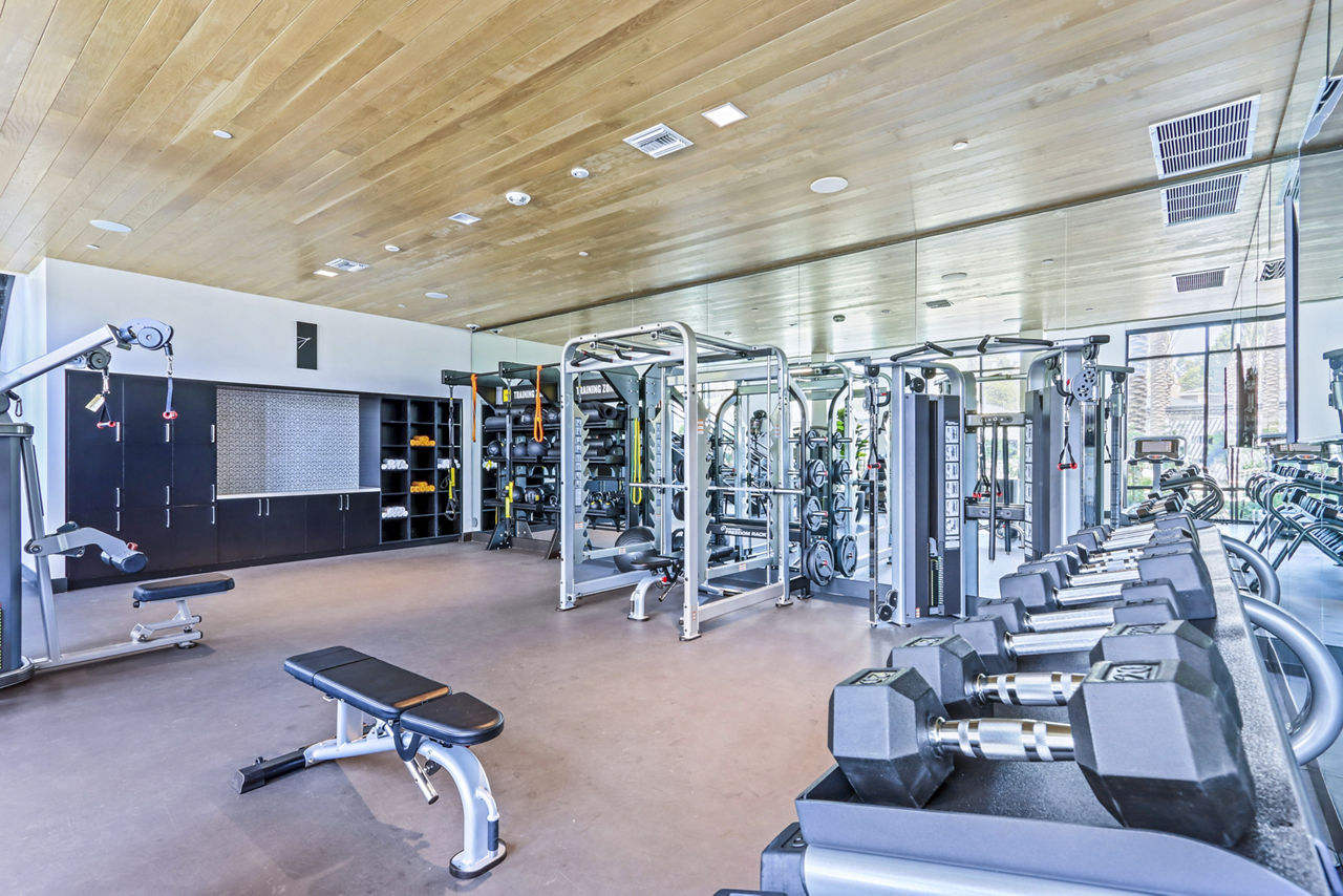 Gym at Array La Mesa (1 of 4)