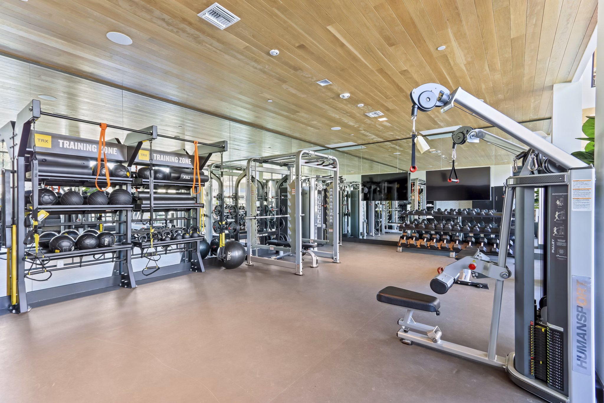 Fitness Center at Array La Mesa Apartments