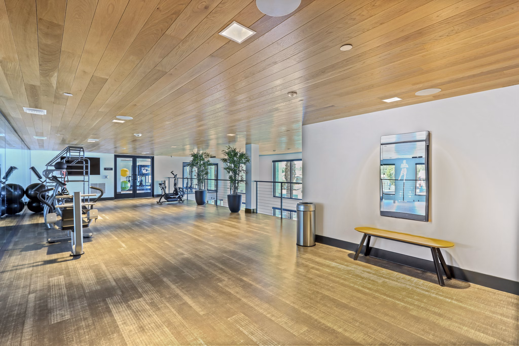 Fitness Center at Array La Mesa Apartments