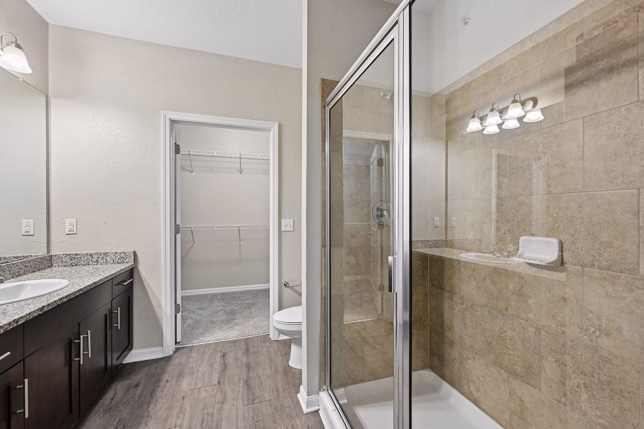 bathroom at Integra Lakes Apartments