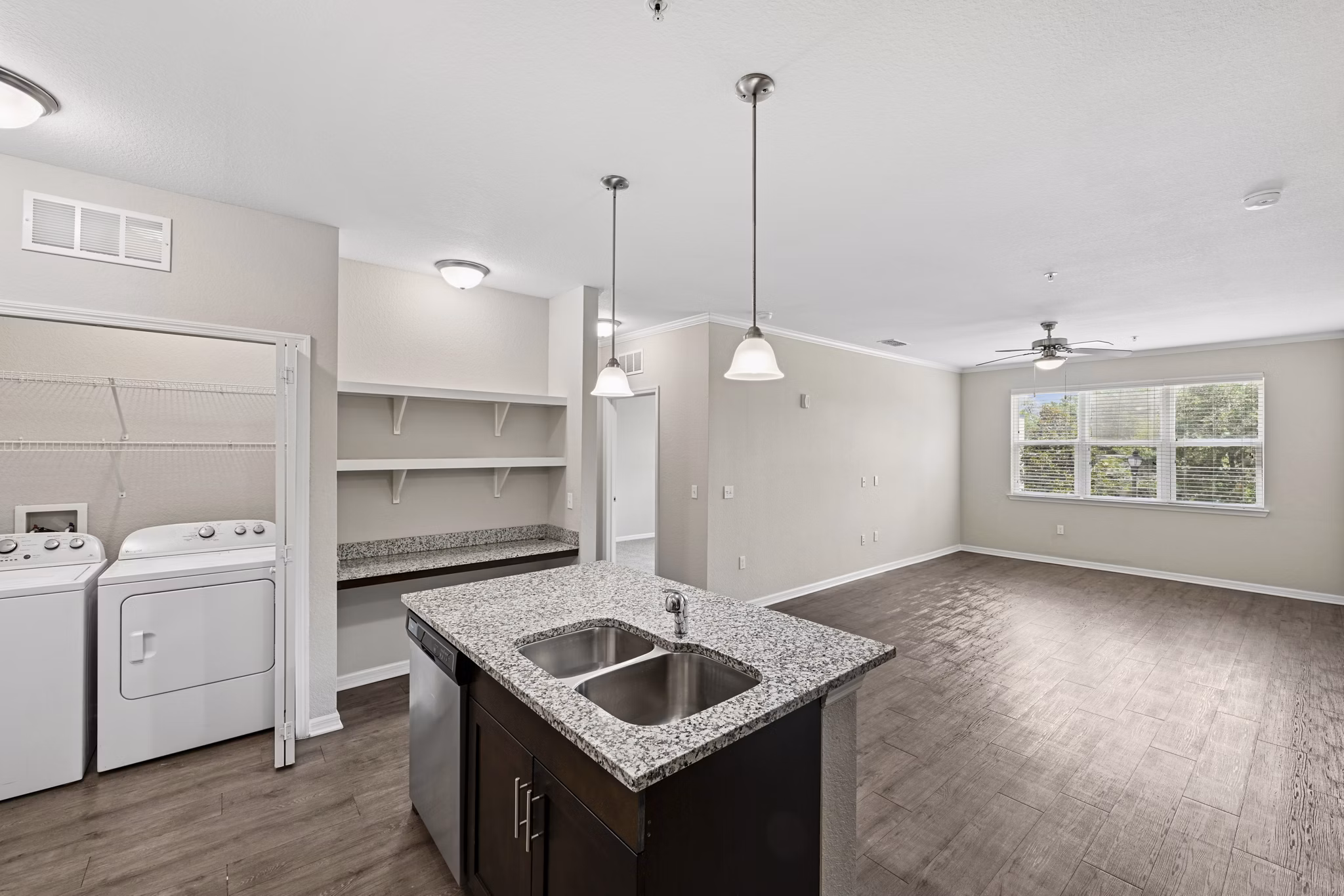 laundry room at Integra Lakes Apartments