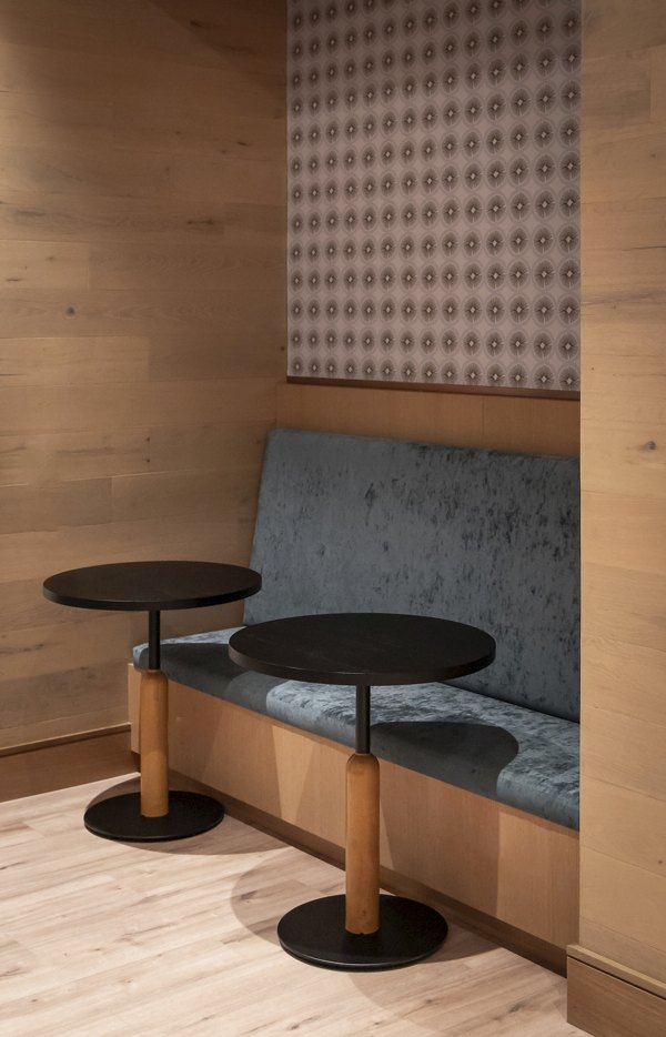 Elegant clubhouse offering social spaces at The Ludlow Apartments, perfect for events and gatherings