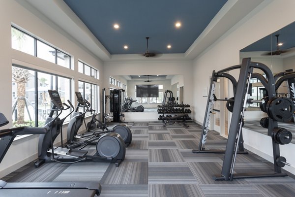 State-of-the-art fitness center at Prose North West Apartments with modern workout equipment and ample space for exercise enthusiasts
