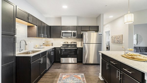 kitchen at Outlook Gwinnett Apartments