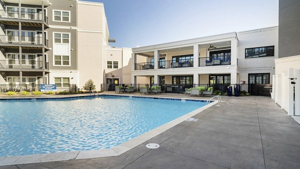 Resort-style pool at Outlook Gwinnett Apartments offering luxurious relaxation